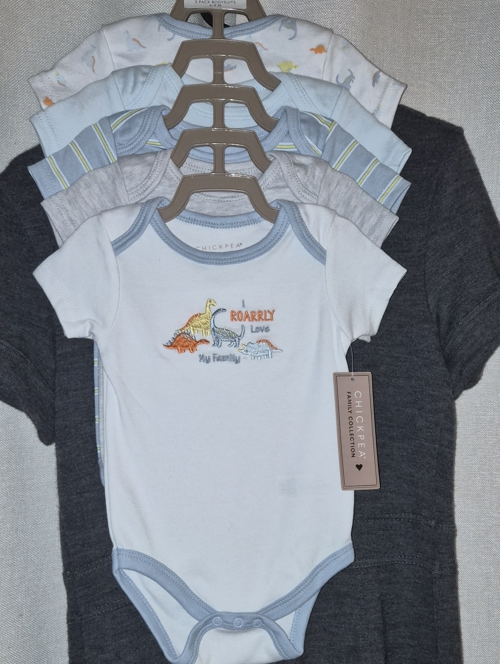 Bundle Of 10 One Piece Bodysuits Size 6-9 Months